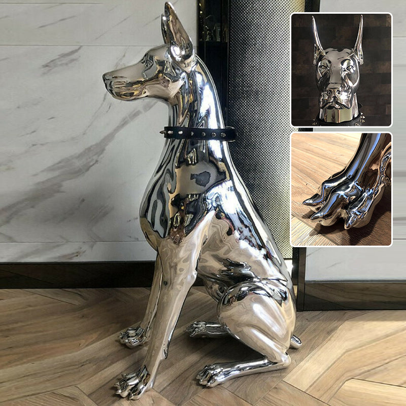 Dog Home Decoration Sculpture