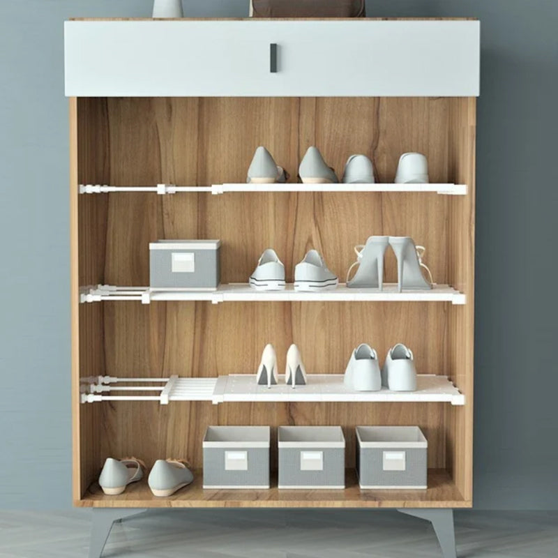 Expandable Closet Tension Shelf Storage Rack