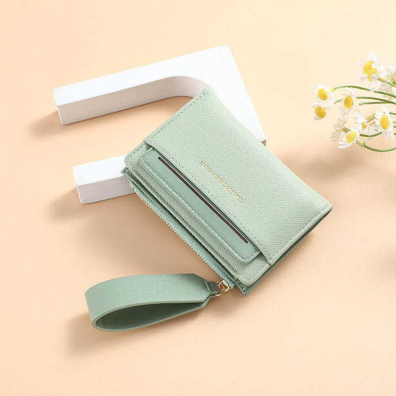 Multi-Functional Zipper Wallet with Card Slots