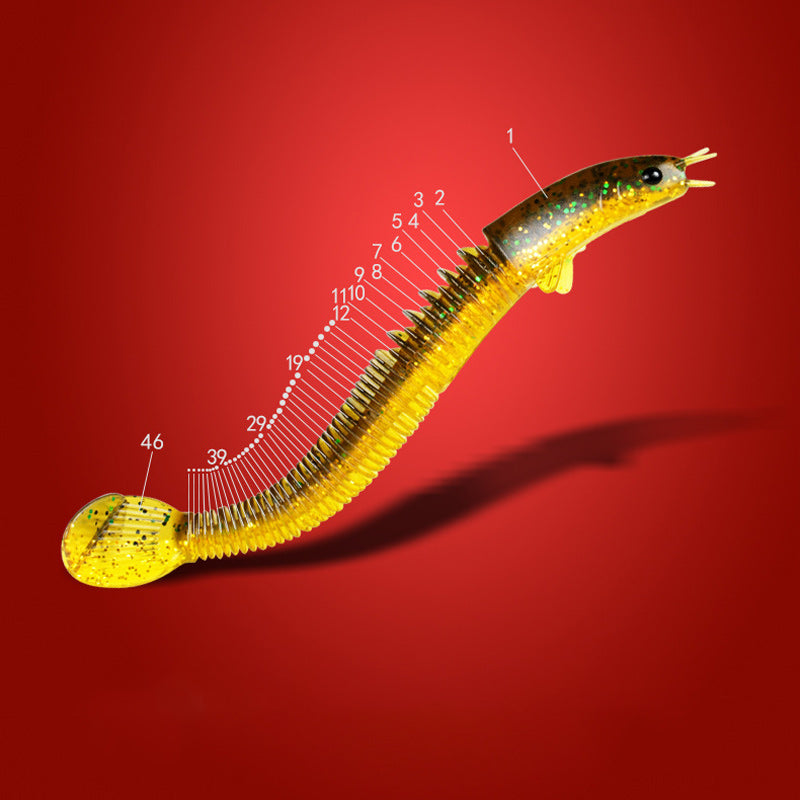 Angler Dragon Loach Lure 46 Section Soft Bait