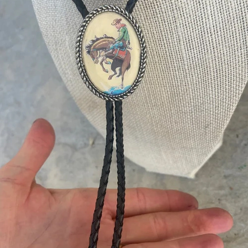 Banjo Frog Bolo Tie
