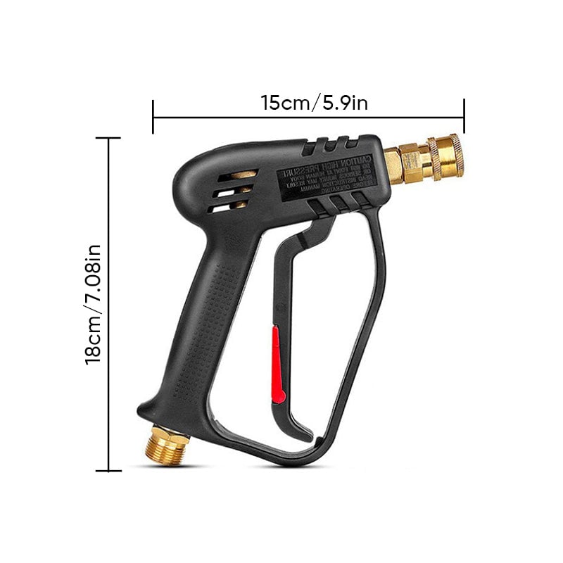 High-Pressure Water Gun with Nozzles for Car Wash