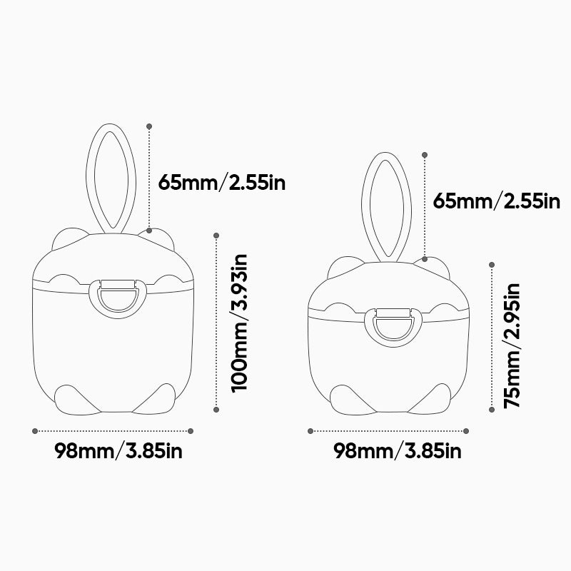 Milk Powder Storage Container