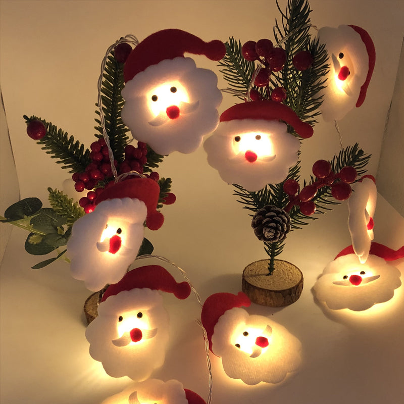 Snowman Christmas Tree LED Garland String Light