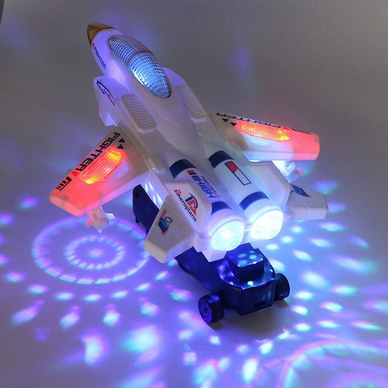 Electric Stunt Plane Rotating Toy