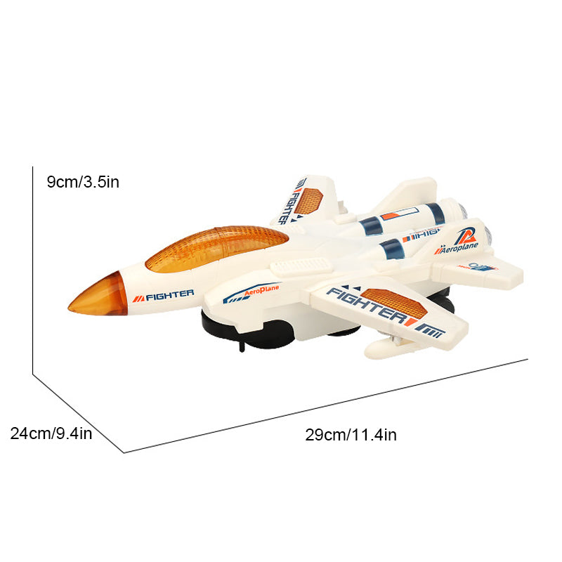 Electric Stunt Plane Rotating Toy