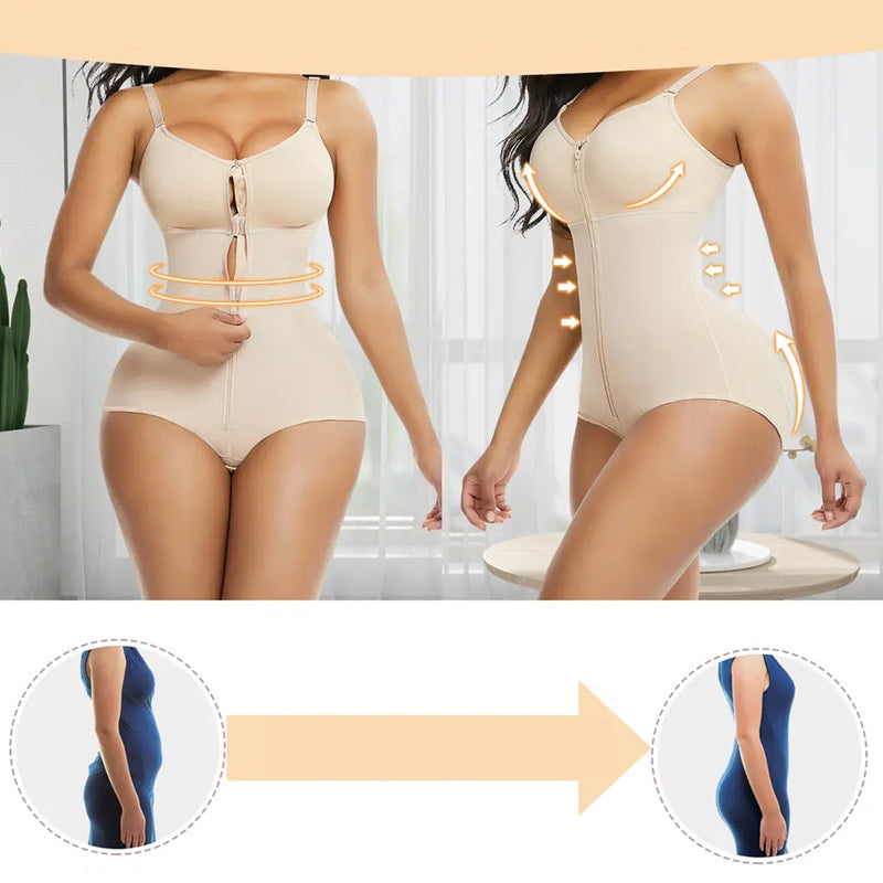 Full Body Tummy Control Compression Women Shapewear