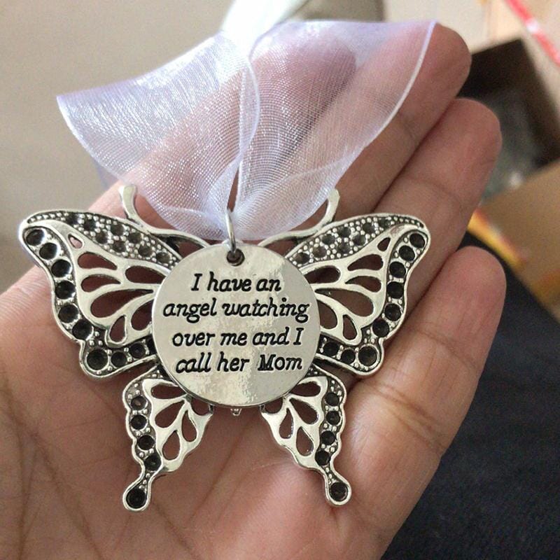 Memorial Butterfly Pendant for Loss of Loved One