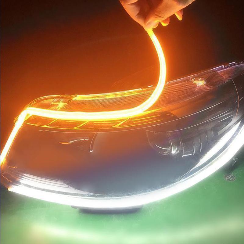 LED Flow Type Car Signal Light (No Disassembling Needed)