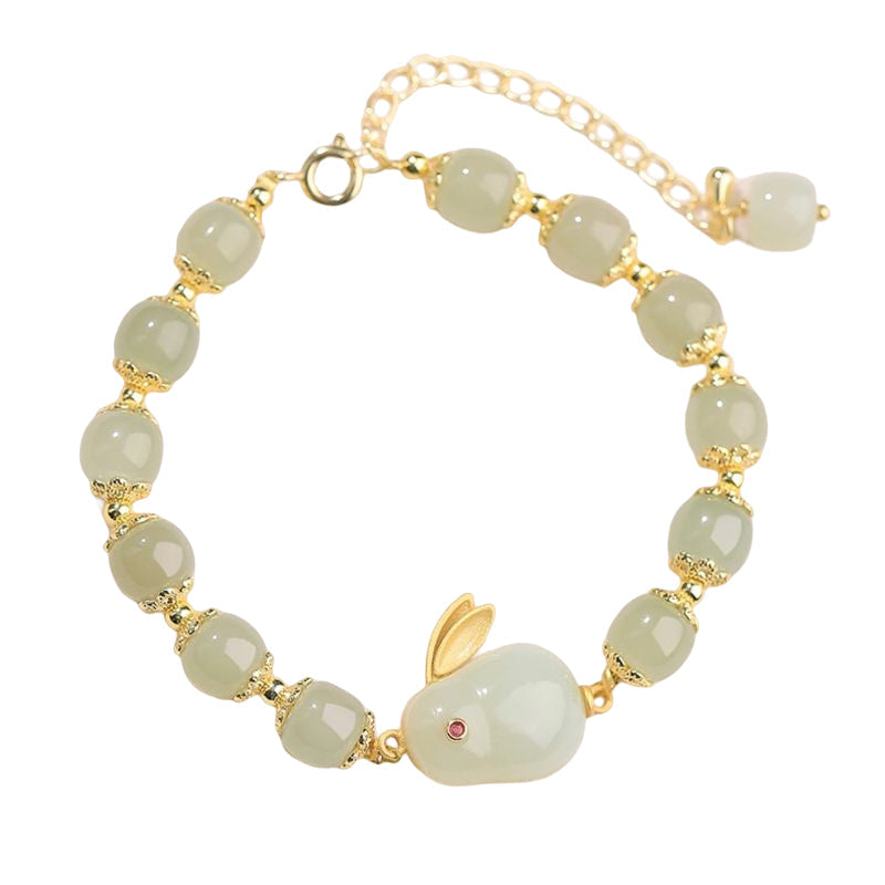 Jade Rabbit Bracelet