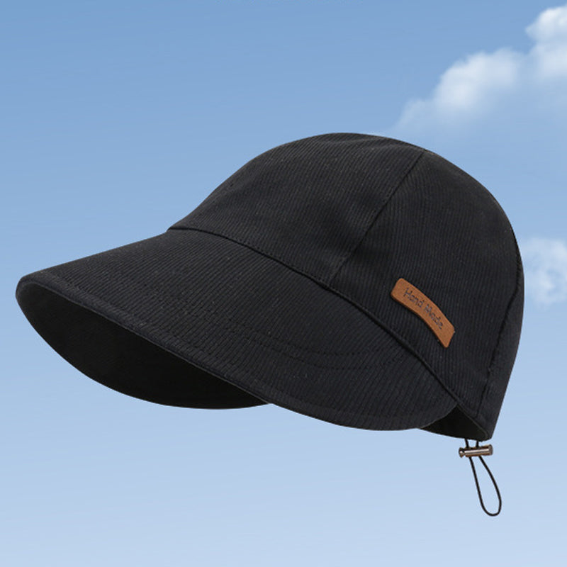 UV Protection Hat Without Makeup