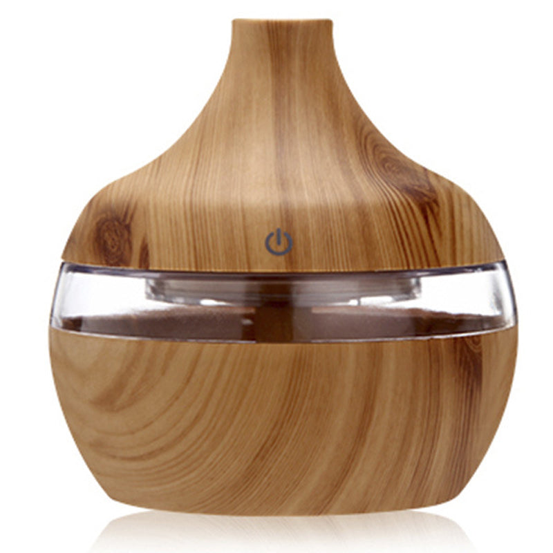 300ML Home Wood Grain Humidifier