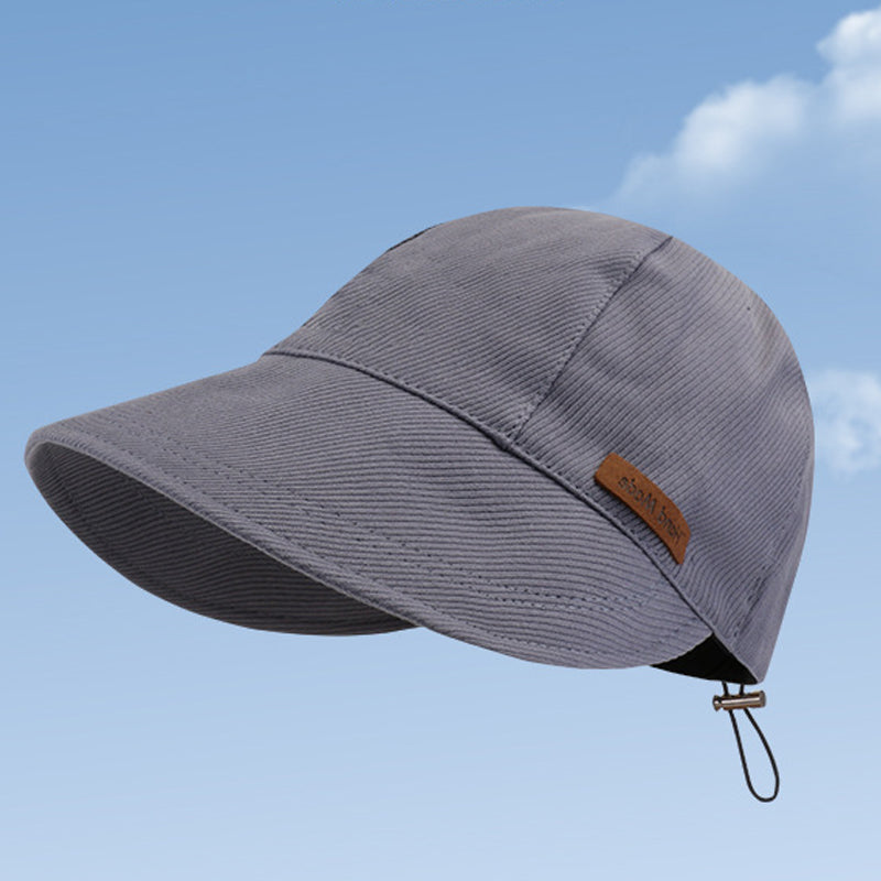 UV Protection Hat Without Makeup